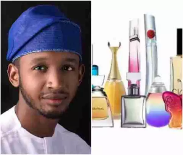 Lol! Nigerian man rejects perfume gift from a lady on Twitter in an epic way